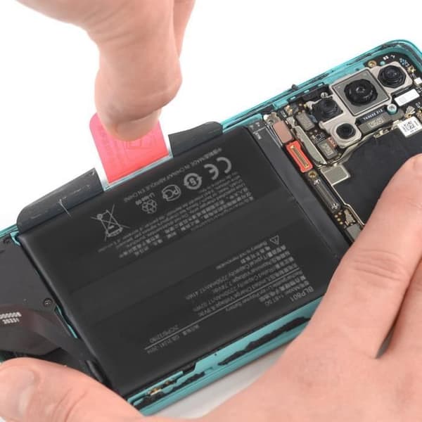 Internt batteri - ONEPLUS - Oneplus 8T - 2250mAh - Litiumjon - Svart