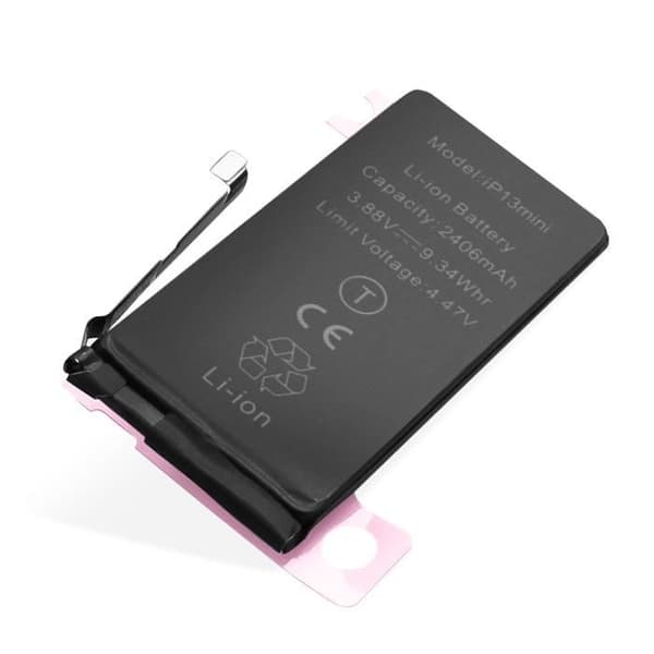 Internt batteri iPhone 13 Mini 2406mAh 100 % kompatibel Ersätter A2660