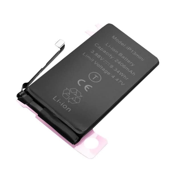 Internt batteri iPhone 13 Mini 2406mAh 100 % kompatibel Ersätter A2660