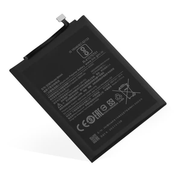 Internt batteri - Xiaomi - Redmi Note 7 - 4000mAh - Svart - Kompatibel Ersätter 46BN4AA030H8