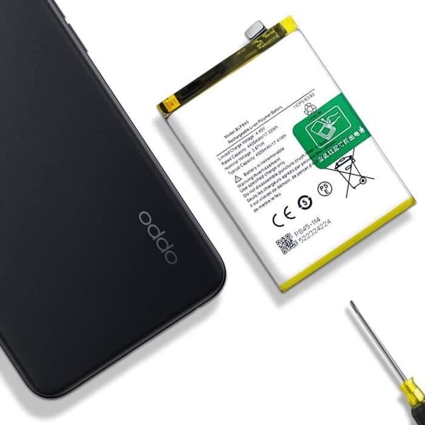 Internt batteri - Oppo A96 - BLP885 - 4500mAh - Svart