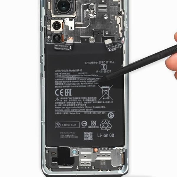 Xiaomi internt batteri 12 4500mAh 100 % kompatibelt ersätter BP46