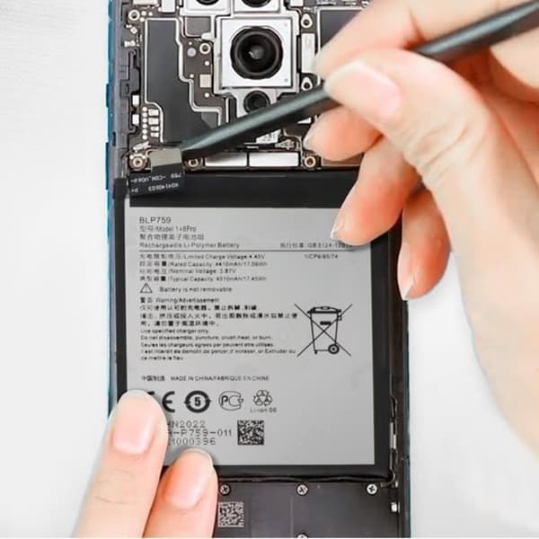 Internt batteri - Oneplus - 8 Pro - 4510mAh - Grå