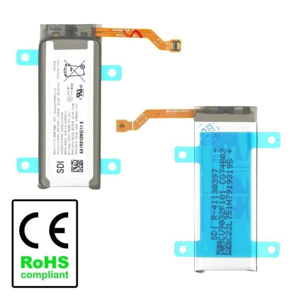Internt sekundärt batteri för Galaxy Z Flip 3 Original 930mAh EB-BF712ABY
