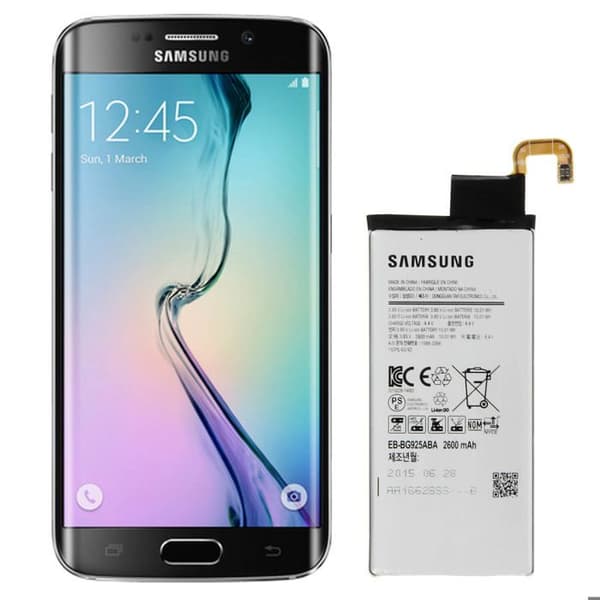 Batteri Original Samsung Galaxy S6 Edge - Samsung EB-BG925ABE 2600 mAh