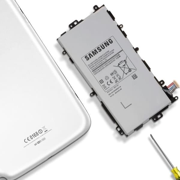 Internt batteri - AVIZAR - Galaxy Note 8.0 - 4600mAh - Lithium Ion - Vit