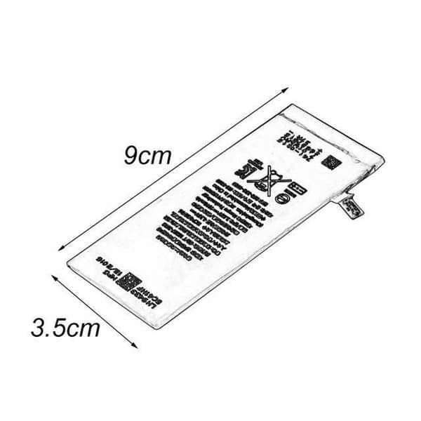 Batteri iPhone 6 / 6S Ny intern högkapacitet 1810 med gratis verktyg