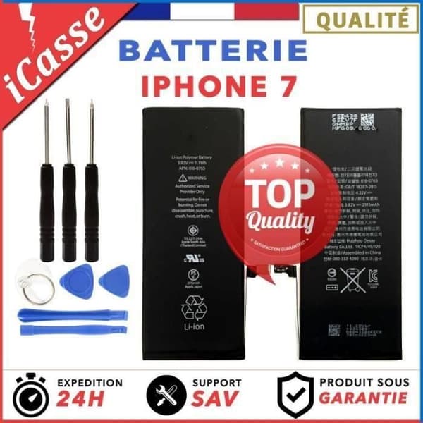 INTERN BATTERI FÖR NY IPHONE 7 + VERKTYG