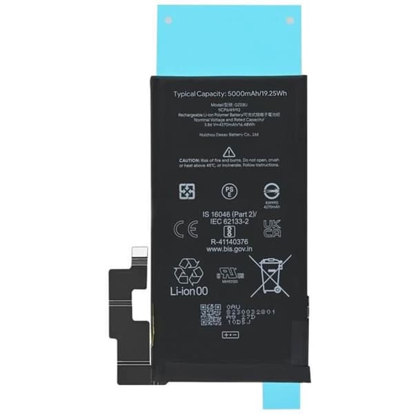 Internt batteri - GOOGLE - Pixel 7 Pro - 5000mAh - Litiumjon - GMF5Z