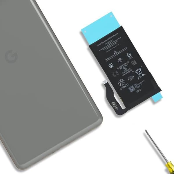Internt batteri för Google Pixel 7 4355mAh Original GZE8U Svart