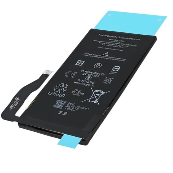 Internt batteri för Google Pixel 7 4355mAh Original GZE8U Svart