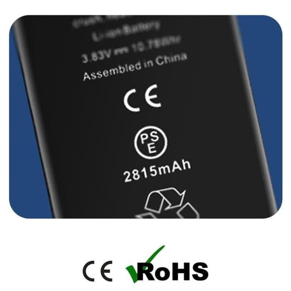 Batteri utan BMS för iPhone 12 och iPhone 12 Pro Kapacitet 2815mAh