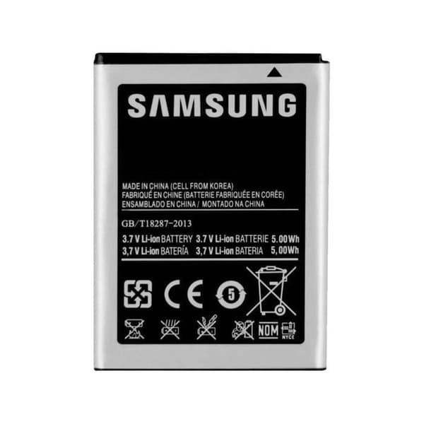 1200mAh batteri för Samsung Mini - AVIZAR - EB494353VU - Lithium Ion - Svart - 3,7 V