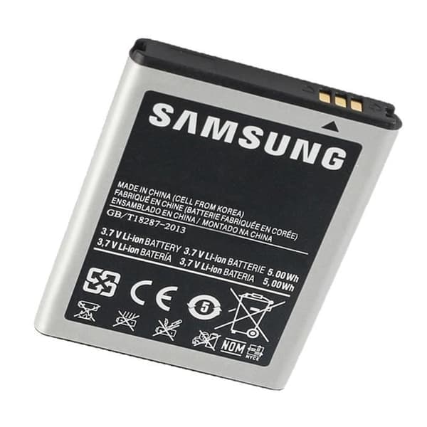 1200mAh batteri för Samsung Mini - AVIZAR - EB494353VU - Lithium Ion - Svart - 3,7 V