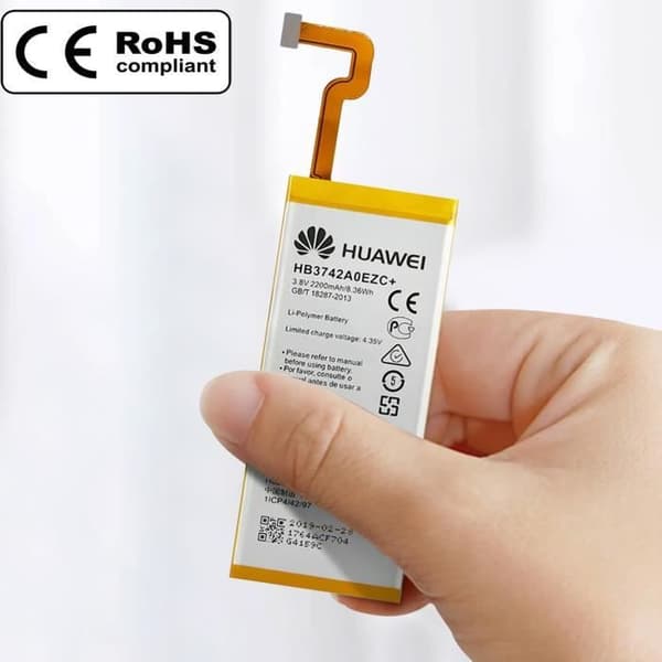 Internt batteri för Huawei P8 Lite - AVIZAR - HB3742A0EZC+ - Kapacitet 2200mAh - Lithium Ion - 3,7 V