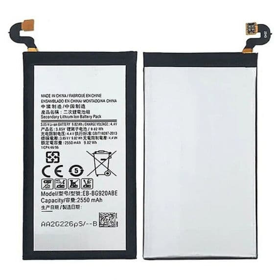 Samsung Galaxy S6 Batteri OEM i Högsta Kvalitet