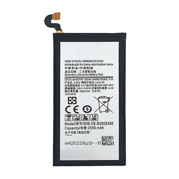 Samsung Galaxy S6 Batteri OEM i Högsta Kvalitet