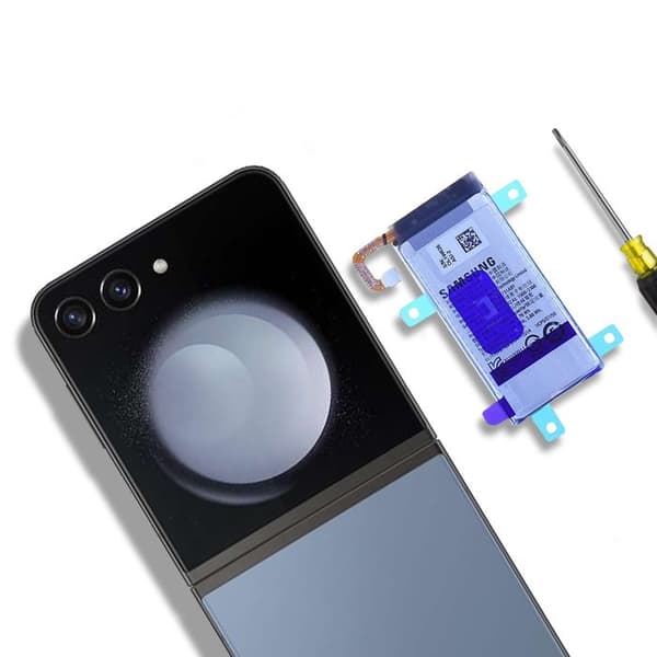 Internt huvudbatteri för Galaxy Z Flip 5 971mAh Original EB-BF731ABY