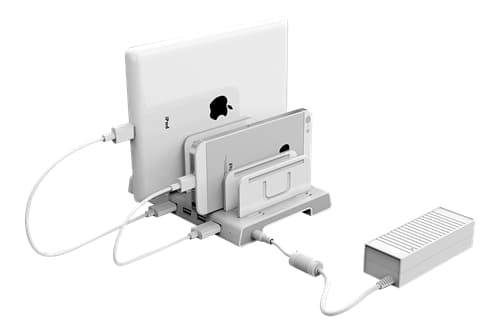 UNITEK USB Ladd station för upp till 4 st Smartphone/Tablets