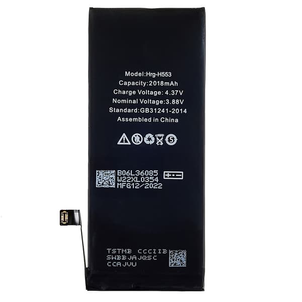 För iPhone SE (2022) 3,88V 2018mAh Li-ion batteri reservdel