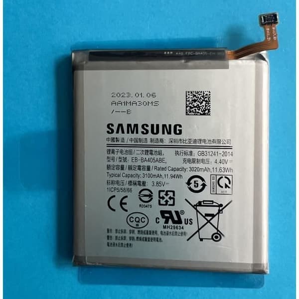 ORIGINAL BATTERI SAMSUNG GALAXY A40 EB-BA405ABE SM-A405 SERIES 3100MAH + DEMONTERING VERKTYGSSATS ÄKTA BATTERI VERKTYG
