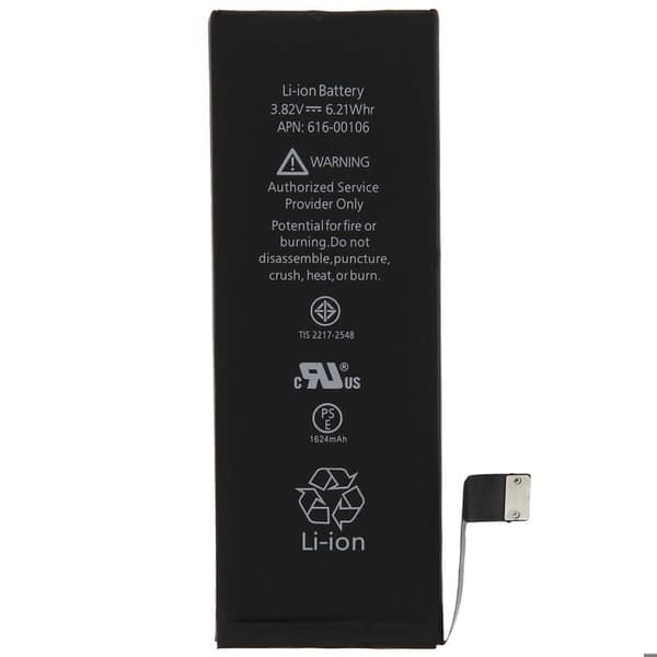 iPhone SE internt batteri