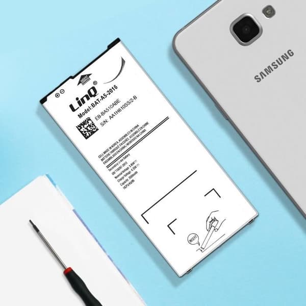 Internt batteri - LINQ - BAT-A5-2016 - 2600mAh - Litiumjon - Vit