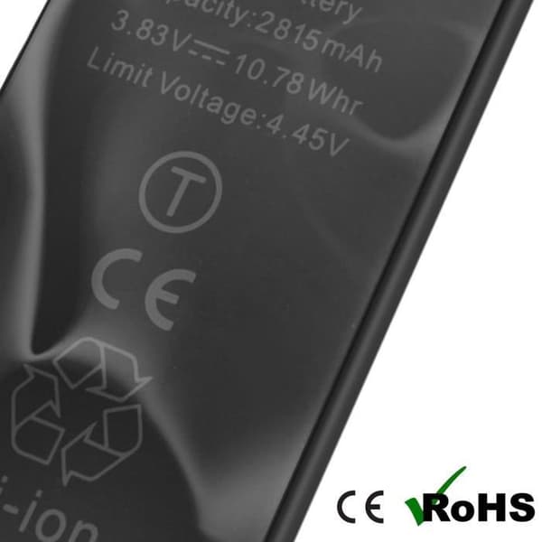 Batteri för Apple iPhone 12 och 12 Pro 2815mAh - AVIZAR - BAT-COMP-IP12 - Svart - Lithium Ion - 3,85 V