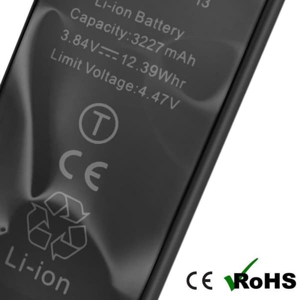 Batteri till Apple iPhone 13 - AVIZAR - BAT-COMP-IP13 - 3240mAh - Svart