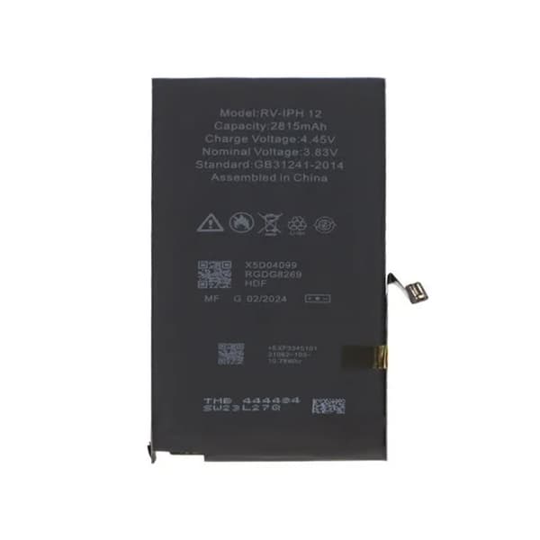 iPhone 12 Batteri Rvelon Premium 2815mAh