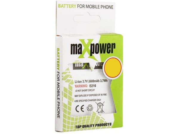 Samsung S4 i9500 battery 2600mAh MaxPower EB-B600BC/BU