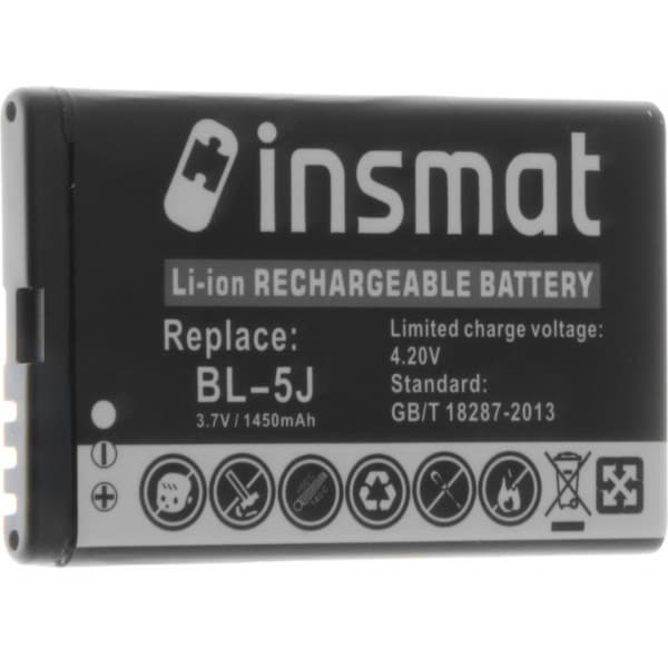 Insmat Nokia BL-5J 1450 mAh mobiltelefonbatteri