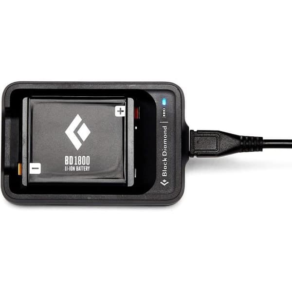 BLACK DIAMOND BD 1800 Batteri & Laddare - Svart - Kompatibelt generiskt tillbehör