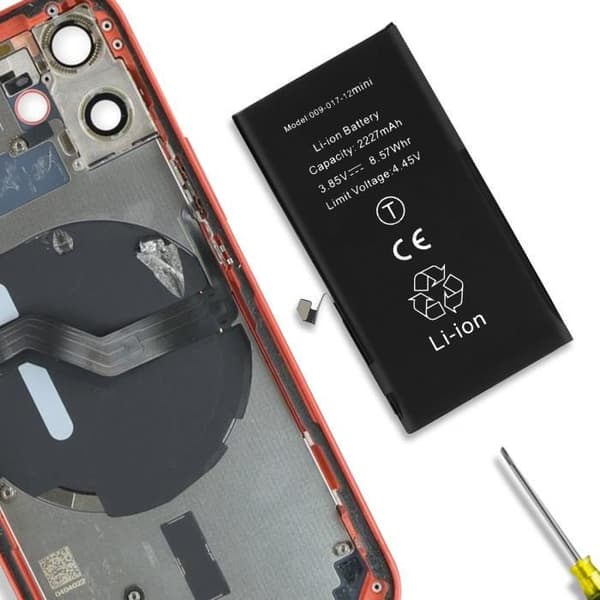 Batteri - AVIZAR - BAT-PCB-12MI - PCB - 2227mAh - Svart