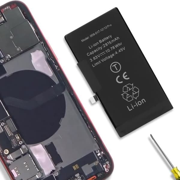 "Batteri Decode Flex Version för iPhone 12 och 12 Pro 2815mAh Svart - AVIZAR - BAT-DEC-IP12 - Litium Jon - 3,7 V"