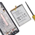 Miniatyrbild 3 av 4: AVIZAR internt batteri för Samsung Galaxy A53 5G - Kapacitet 5000mAh - Vit