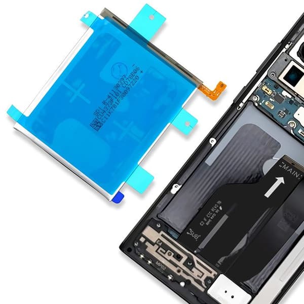 Batterilim för Samsung Galaxy Note 20 Ultra Original Samsung Transparent