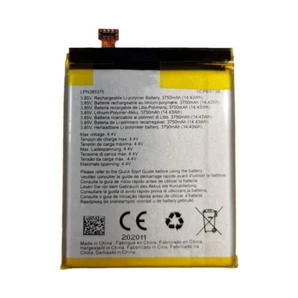 Interna batteri för Crosscall Core X4 - AVIZAR - BAT-COMP-CX4 - Kapacitet 3750mAh - Vit