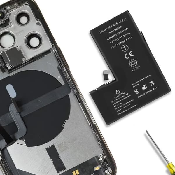Lithium Ion Decode PCB Version Batteri för iPhone 13 Pro - Svart - 3095mAh