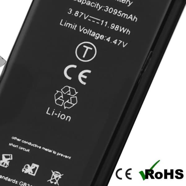 Lithium Ion Decode PCB Version Batteri för iPhone 13 Pro - Svart - 3095mAh
