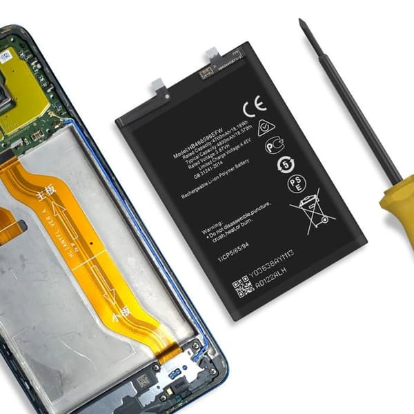 Internt batteri för Honor Magic 4 Lite 5G och 4G Kapacitet 4800mAh Svart