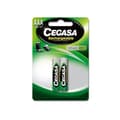 Miniatyrbillede 2 af 2: Genopladelige batterier Cegasa HR3 800 mAh 800 mAh (2 uds)