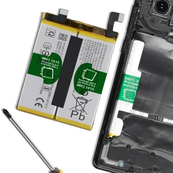 Interna batteri för Vivo X90 4870mAh B-X1 Vit - AVIZAR - BAT-COMP-X90P - Litiumjon - 3,7 V
