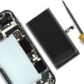 Miniatyrbild 3 av 4: Internt batteri för iPhone 15 3349mAh modell A3089 Svart