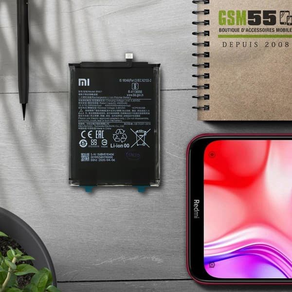 Internt batteri Xiaomi Redmi 8 / 8A 4900mAh Original BN51 Service Pack