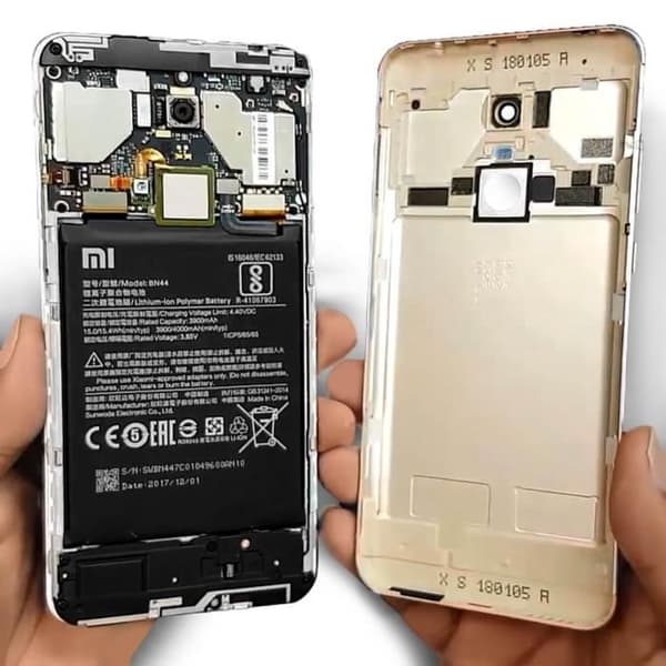 Xiaomi BN44 Original Xiaomi Redmi Note 5/5 Plus batteri 3900mAh - Svart