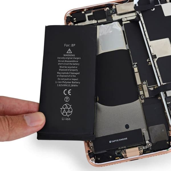 Internt batteri iPhone 8 Plus 2691 mAh Li-Ion ersätter 1IP3/49/109