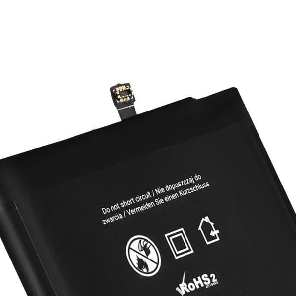 Ersättningsbatteri Xiaomi Redmi Note 9 5020mAh BN54 Black Blue Star Black