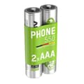 Miniatyrbild 1 av 2: ANSMANN Dect telefonbatteri - 2 x AAA NiMH 550 mAh