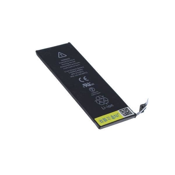 Ersättningsbatteri för Apple iPhone 5 mobil - Kapacitet 1440 mAh - Spänning levereras 3,8 V